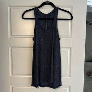 Zara Blue Sleeveless Tank Top